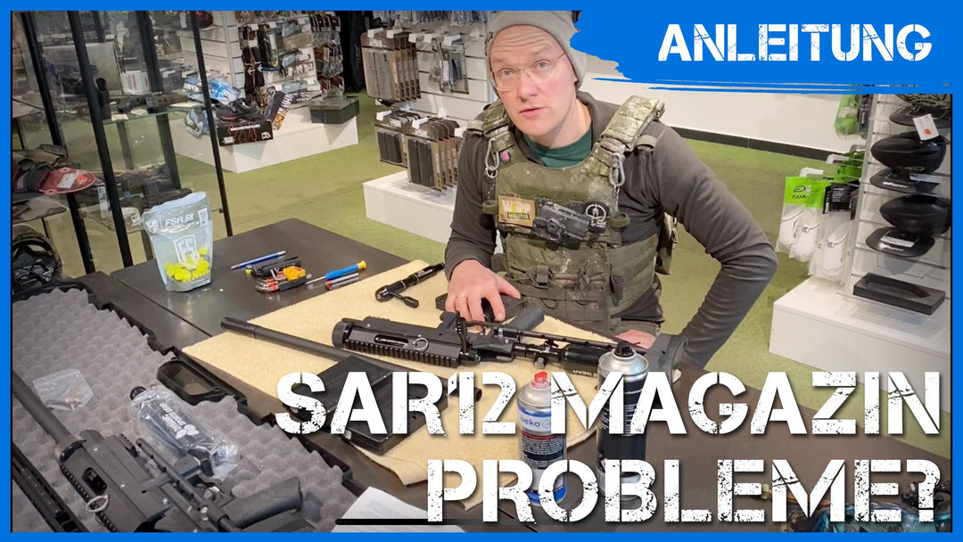 Carmatech SAR12 Magazin/Feeding Probleme behoben! - Weekend-Warrior.Shop