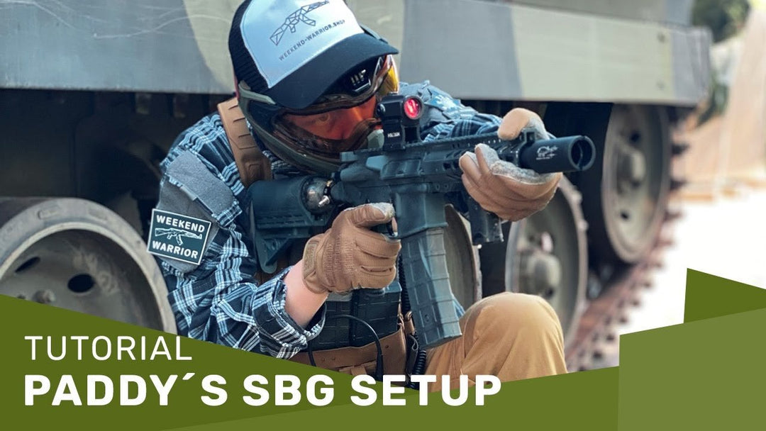 Paddy zeigt sein Setup für das Scenario Big Game 25 Magfed Event - Weekend-Warrior.Shop