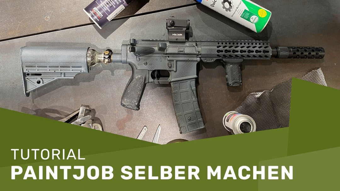 Paintball Markierer / Airsoft Waffen selbst lackieren – Tipps und Tricks für den Paintjob - Weekend-Warrior.Shop