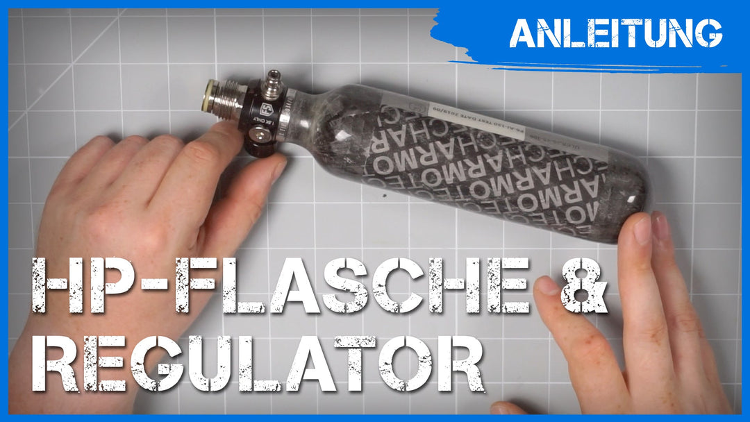 Tutorial/Anleitung: Anbau vom Regulator an die HP-Flasche - Weekend-Warrior.Shop