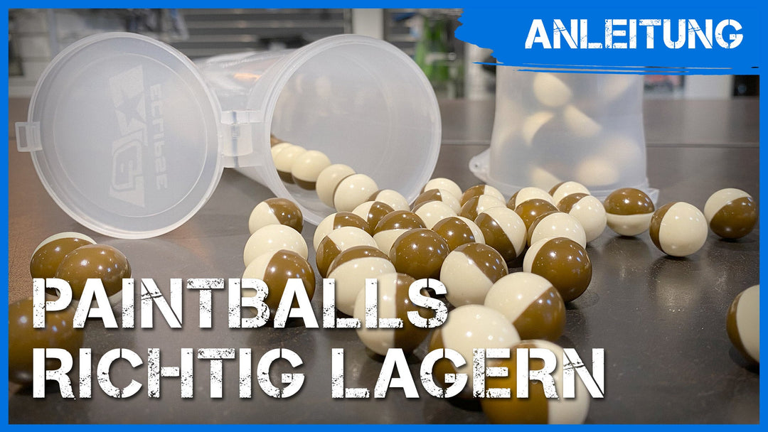 Tutorial/Anleitung: Paintballs Zuhause richtig lagern - Weekend-Warrior.Shop