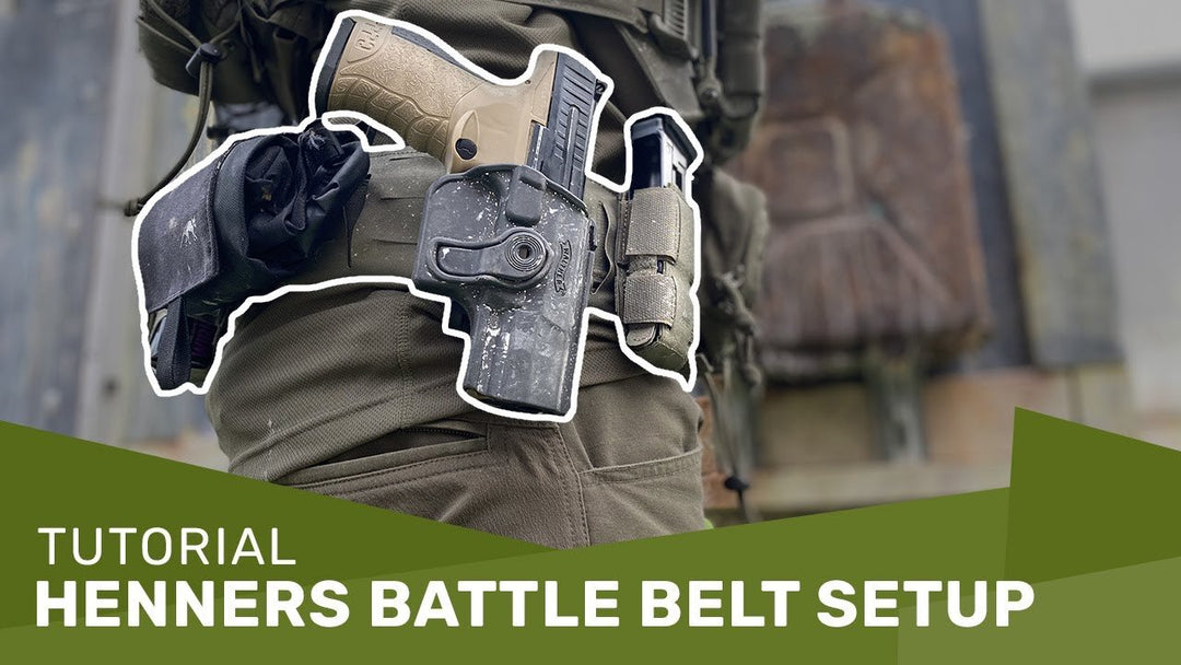 Warrior Belt Setup für Paintball und Airsoft (TT Warrior Belt LC) NEW - Weekend-Warrior.Shop
