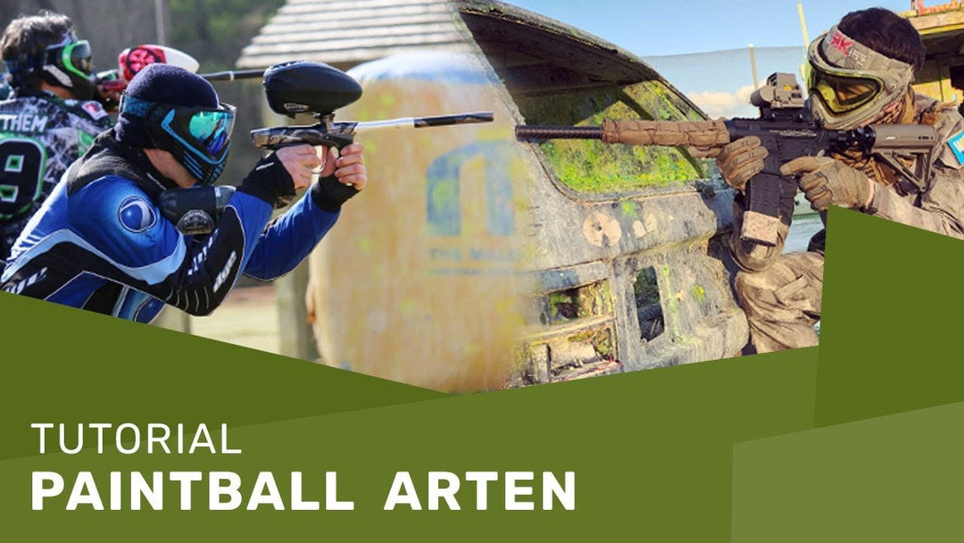 Welche Spielweisen gibt es im Paintballsport? - Weekend-Warrior.Shop