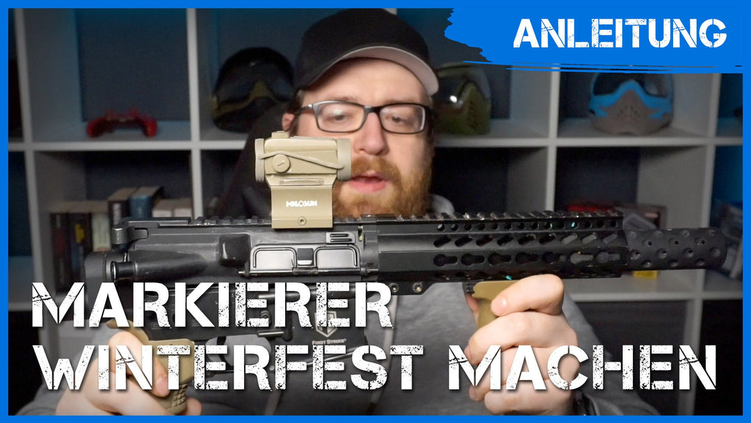 Wie mache ich meinen Markierer winterfest? - Weekend-Warrior.Shop