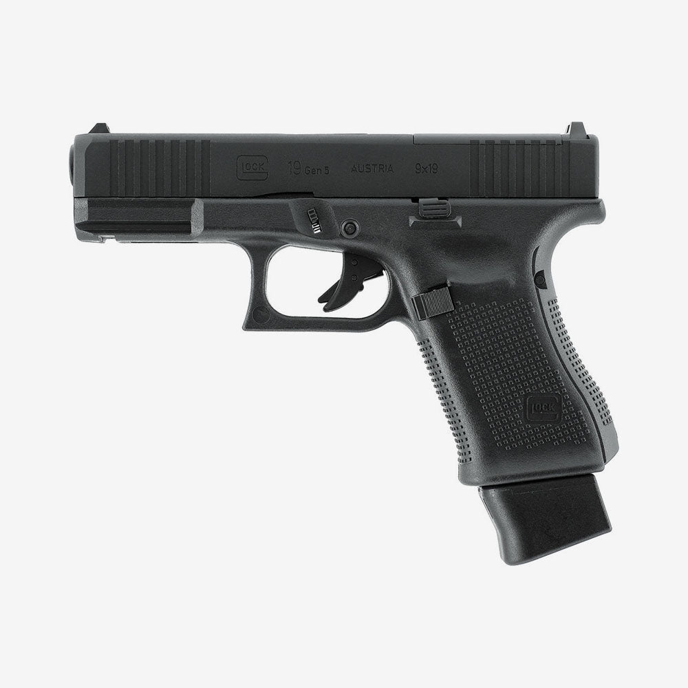 Umarex Glock 19 Gen5 MOS 1J GBB Airsoft Pistole 6mm BB schwarz