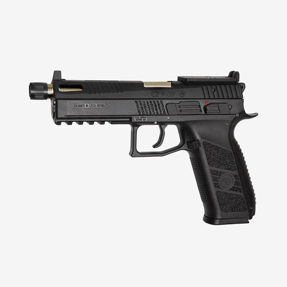 ASG CZ P-09 OR GBB Airsoft Pistole 6mm BB schwarz - Weekend-Warrior.Shop