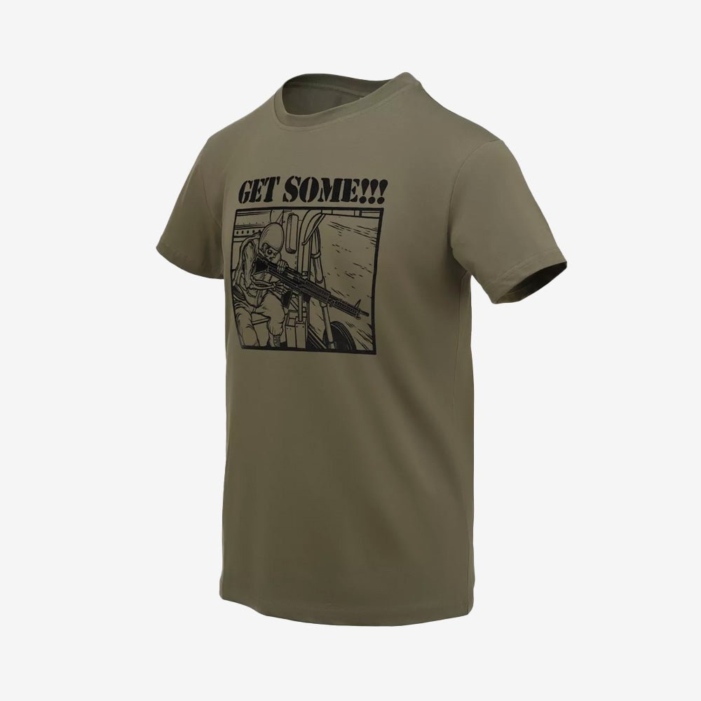 Helicon - Tex T-Shirt Get Some! Olive - Weekend - Warrior.Shop