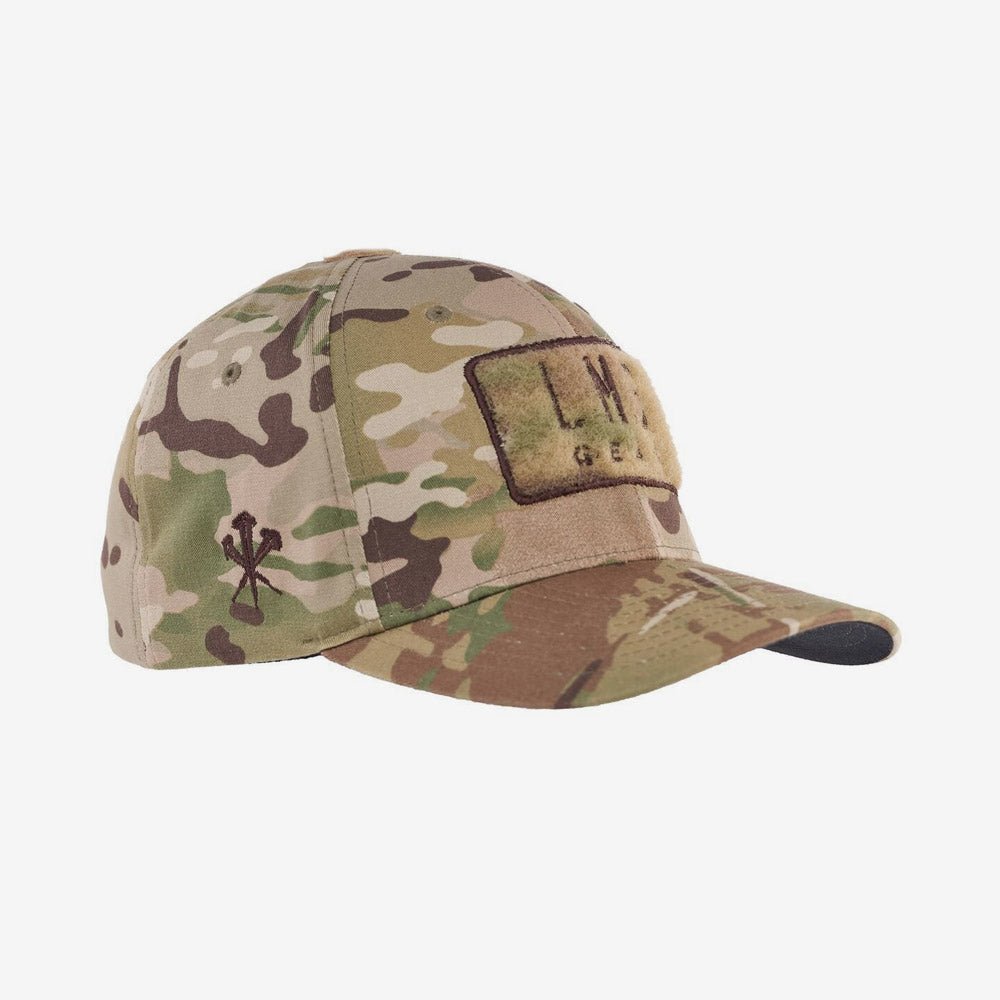 lms gear cap LMSGear Tactical Cap Classic FlexFit LMSGear Logo Velcro Multicam