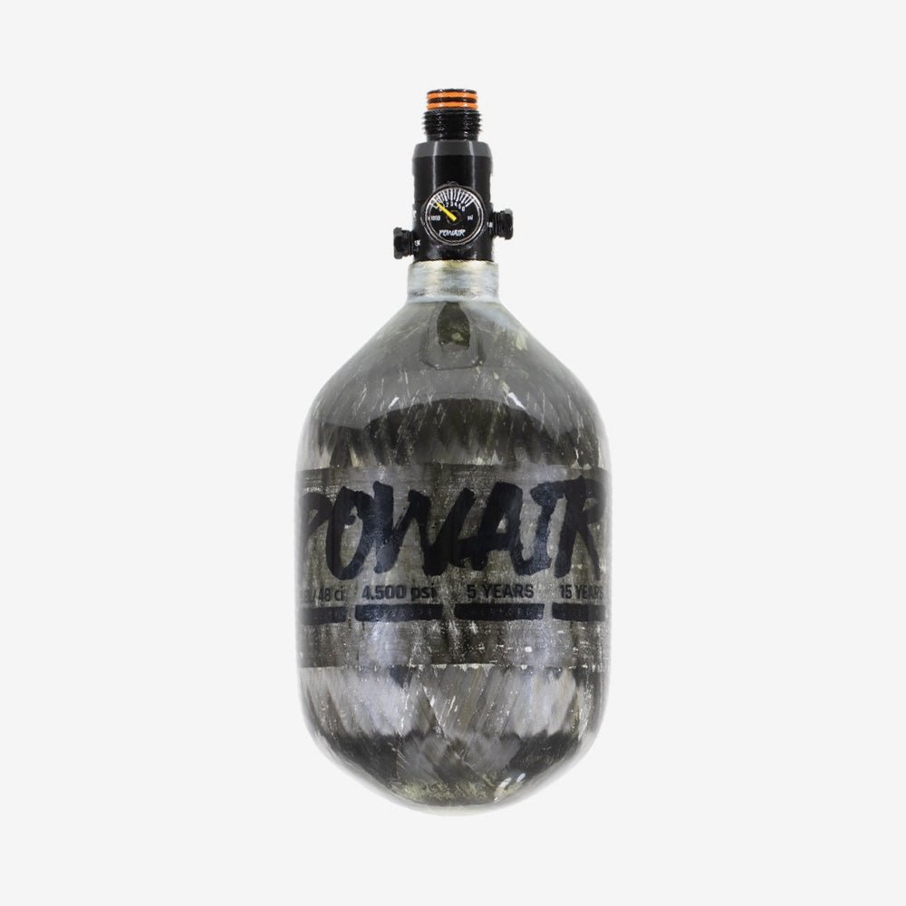 PowAir Carbon Series 0,8L 48ci 300 Bar HP Flasche inkl. Regulator - Weekend-Warrior.Shop