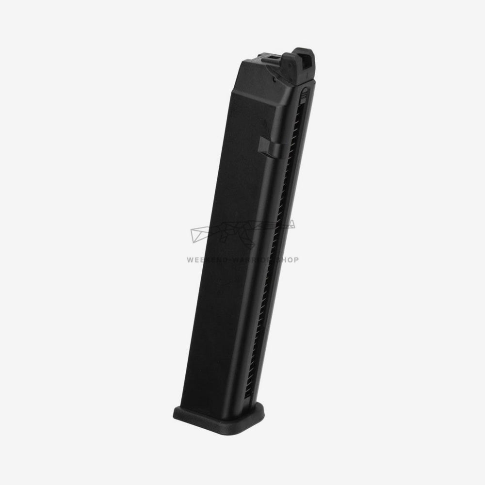 WE17 / WE18C Extended Capacity Magazin 50rds GBB schwarz - Weekend - Warrior.Shop