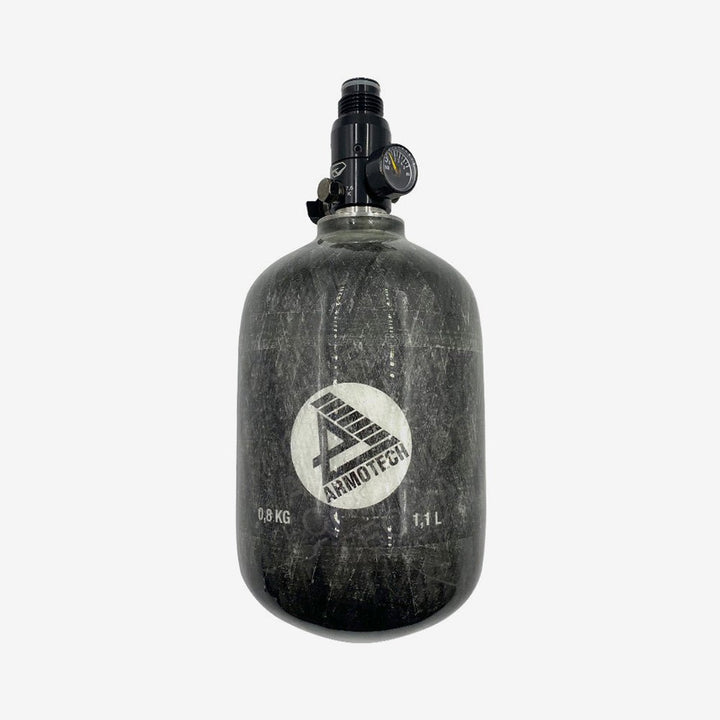 Dye Core 1,1L 68ci 300 Bar HP Flasche + Dye Proto Throttle 300 Bar Regulator - Weekend-Warrior.Shop