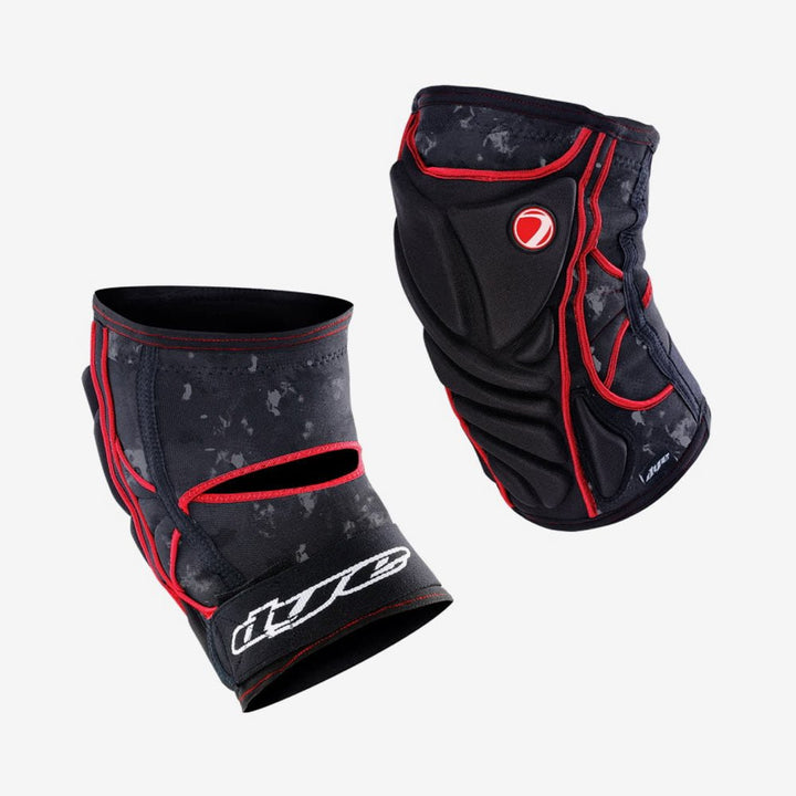 Dye Performance Knieschoner schwarz/rot - Weekend-Warrior.Shop