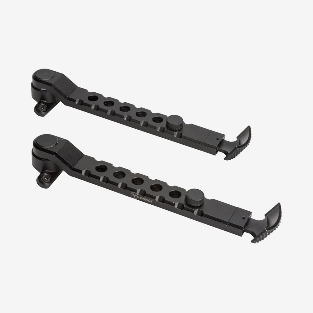 Firefield Scarab 9-12 Inch zweiteiliges Zweibein/Bipod M-LOK schwarz - Weekend-Warrior.Shop