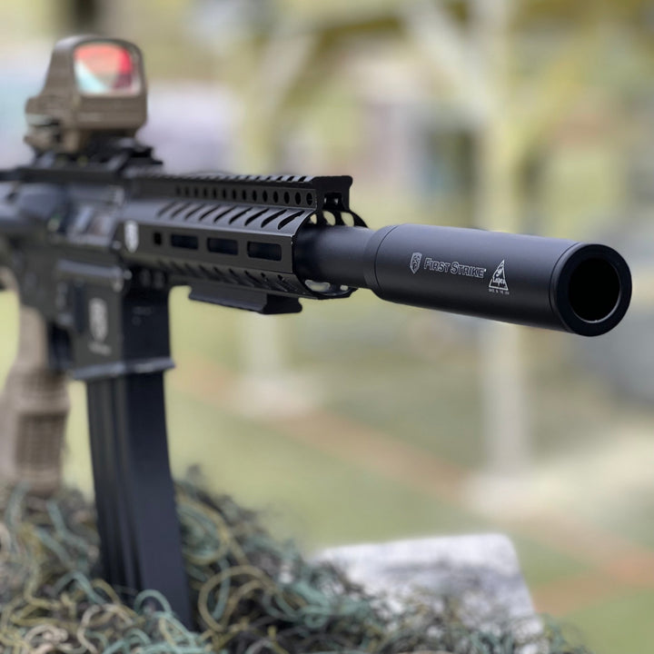 First Strike Lapco Mock Suppressor Schalldämpfer für 7/8Zoll Frontgewinde - Weekend-Warrior.Shop