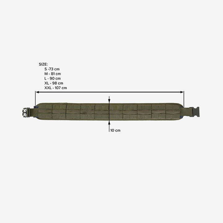 Molle Combat Gürtel gepolstert - Weekend-Warrior.Shop