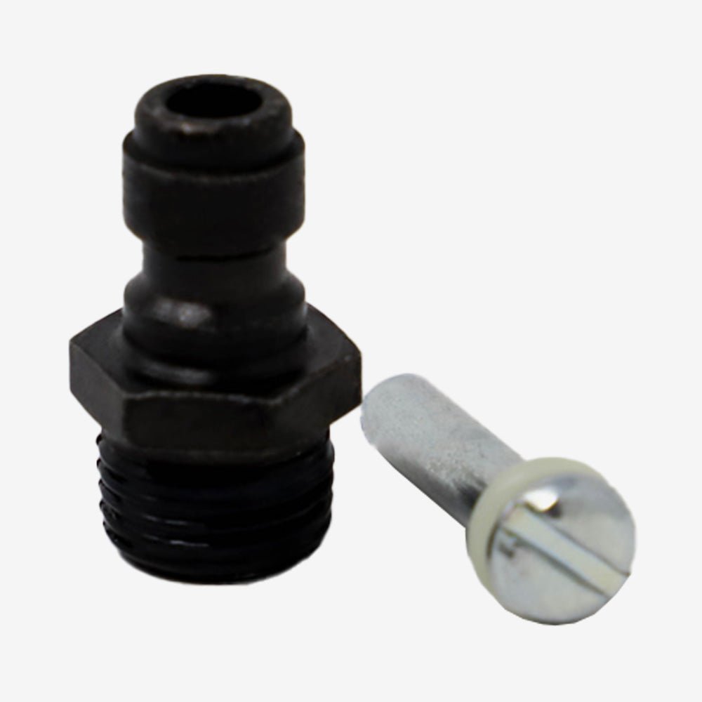 Ninja Mini Füllnippel für Regulatoren schwarz - Weekend-Warrior.Shop