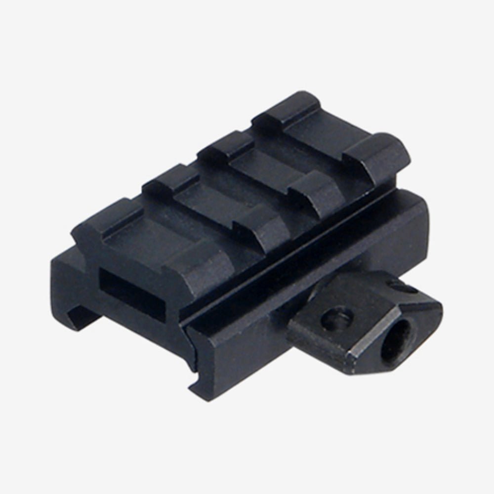 Riser Visiererhöhung kurz, 3 Slot flach, 1/2 Zoll - Weekend-Warrior.Shop
