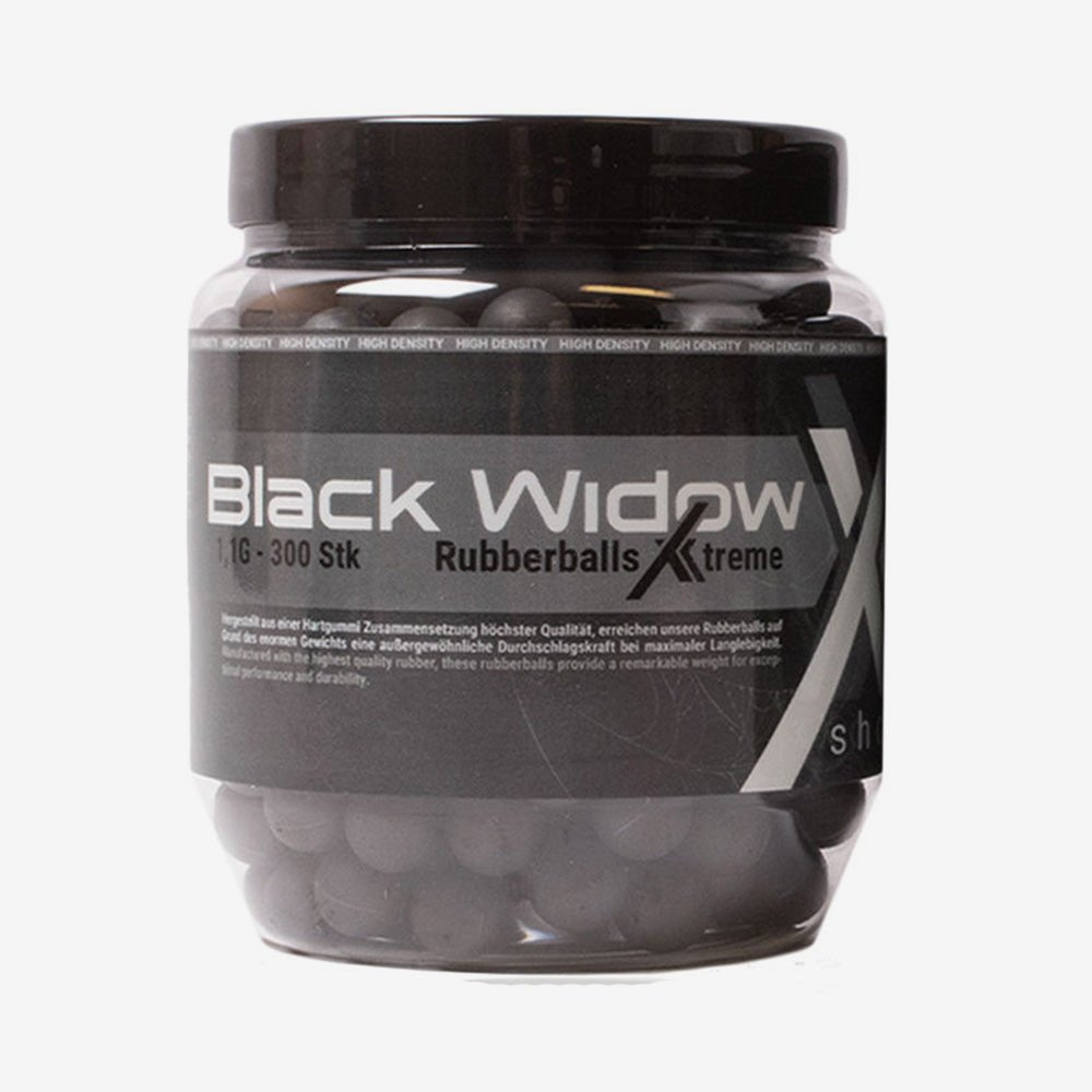 ShoXx Black Widow Rubberball cal .43 300 Stück - Weekend-Warrior.Shop