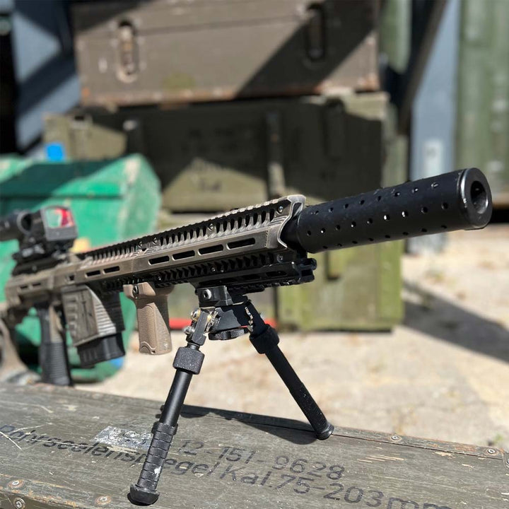 Spec-Ops Schalldämpfer für 22mm Frontgewinde - Weekend-Warrior.Shop