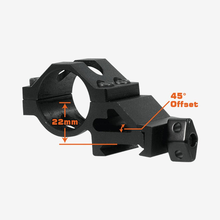 UTG Universal Offset Low Profile Ring Mount - Weekend-Warrior.Shop