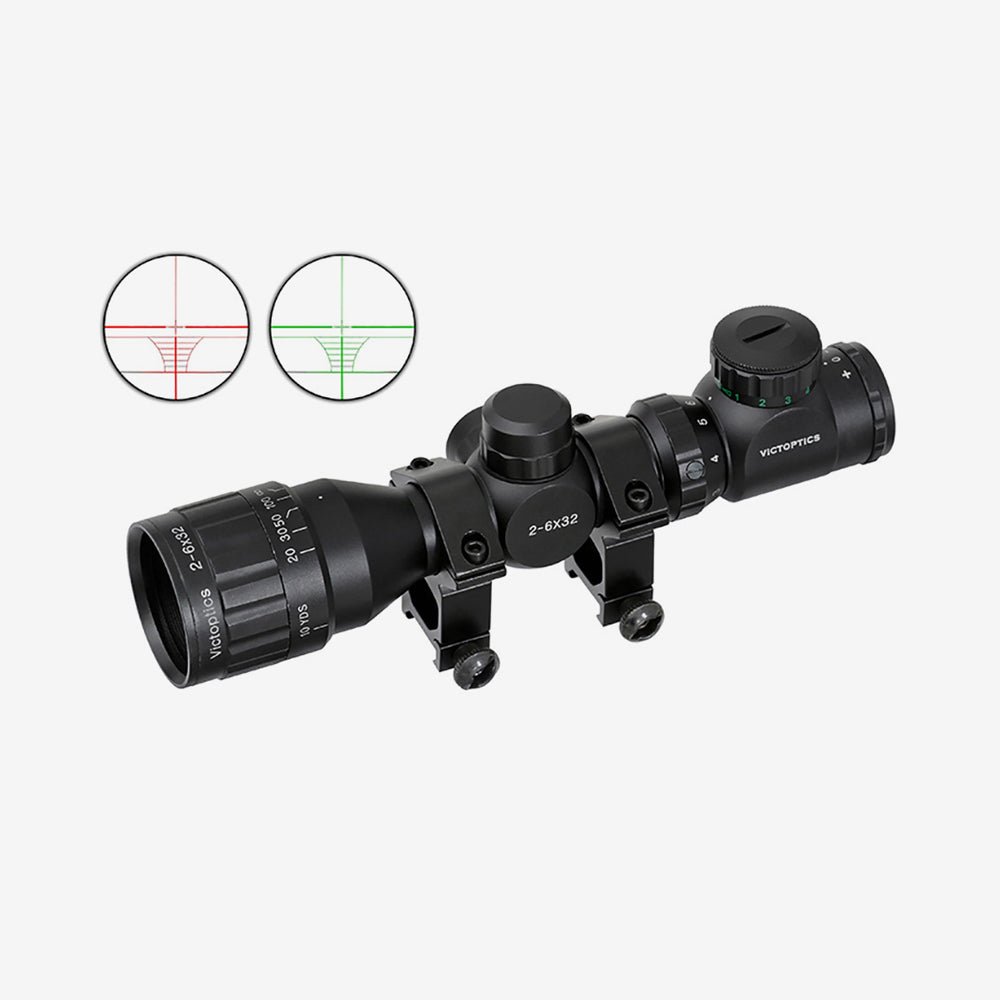 Vector Optics Compact 2-6x32 AOE Riflescope Zielfernrohr - Weekend-Warrior.Shop