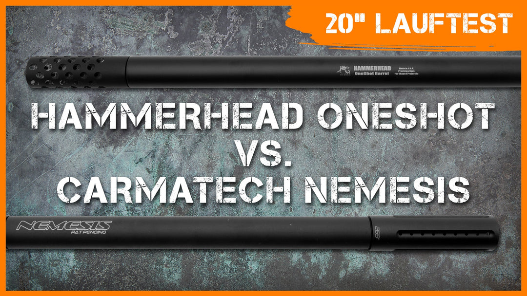 20" Lauftest: Hammerhead Oneshot vs. Carmatech Nemesis – Welcher Lauf performt besser? - Weekend-Warrior.Shop