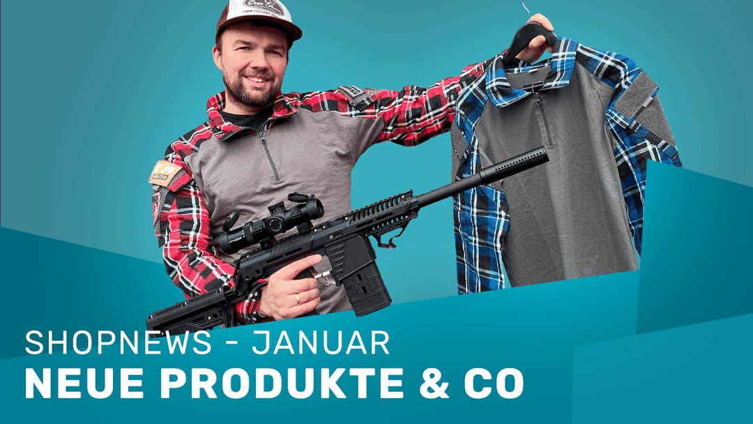 Shop News Januar - Neue Produkte & Co - Weekend-Warrior.Shop