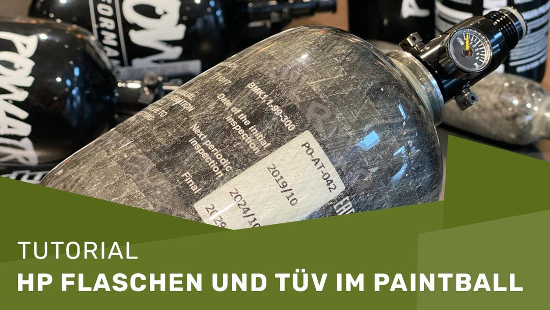 Tutorial: HP Flaschen und TÜV im Paintball - Weekend-Warrior.Shop