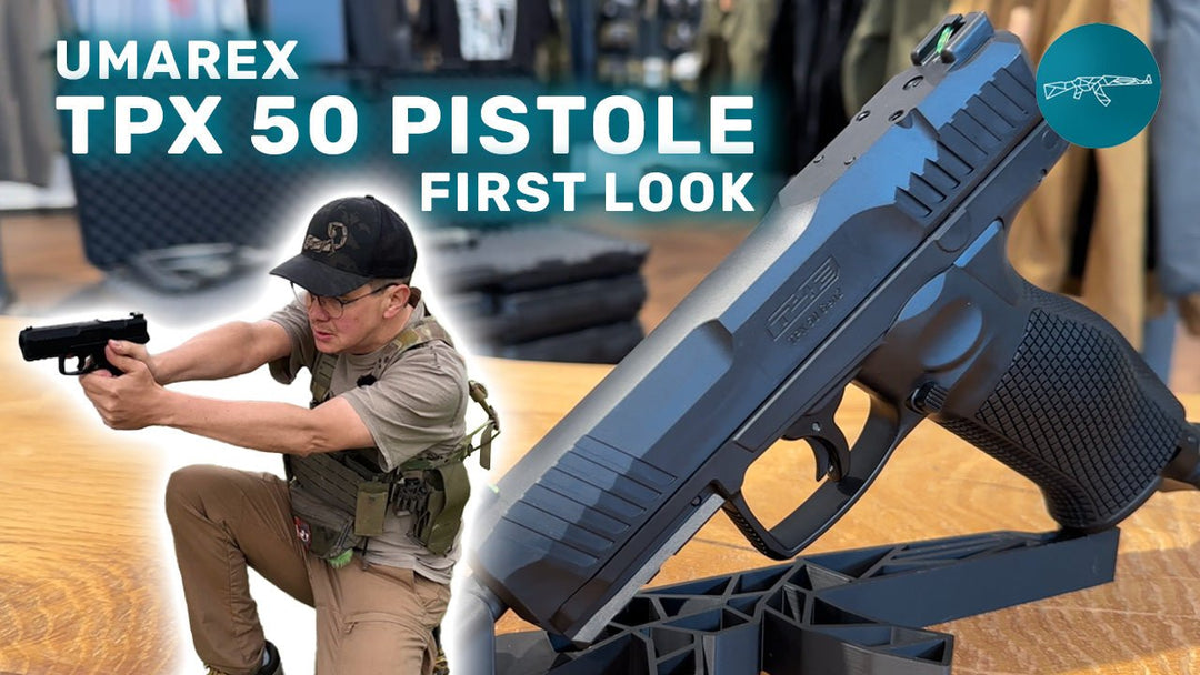 UmarexT4E TPX 50 Paintball Pistole. Die neue Cal.50 Pistole im Focus - Weekend-Warrior.Shop