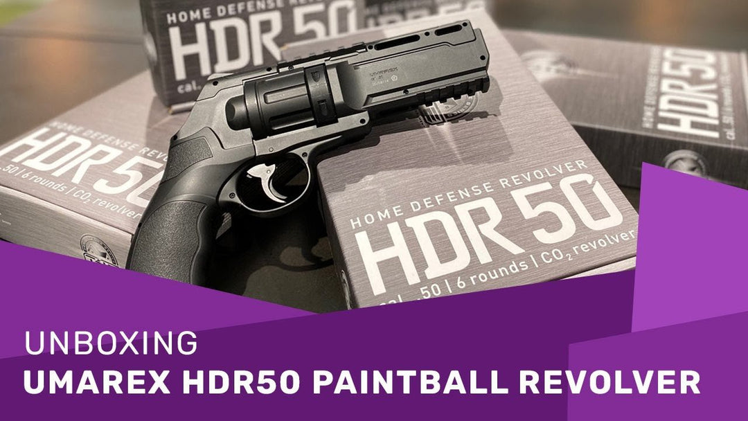 Unboxing: Umarex HDR50 Paintball Revolver - Weekend-Warrior.Shop