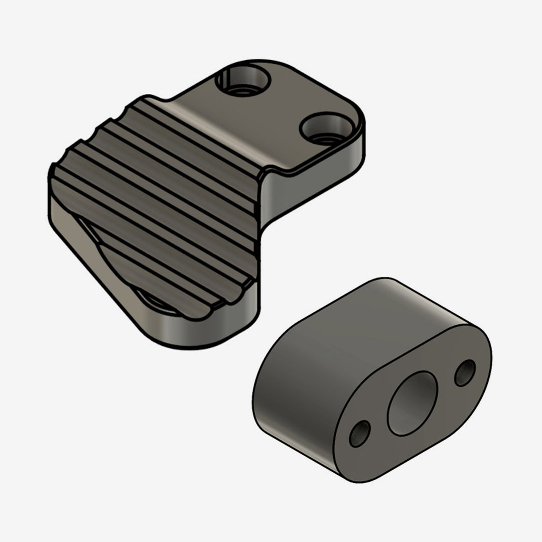 Dynamic Sports Gear Extended Mag Release Button LONG Version für EMF200 / TMC / T15 schwarz