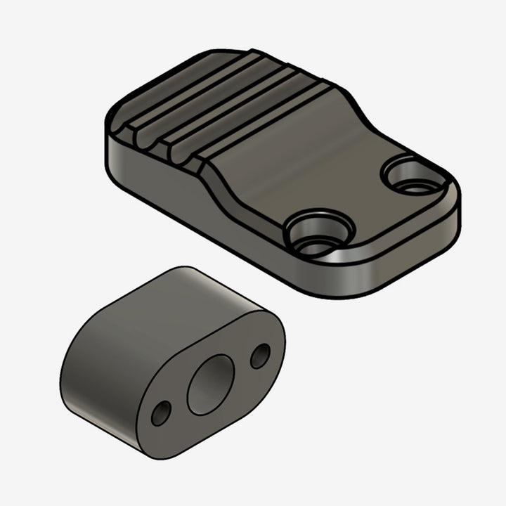 Dynamic Sports Gear Extended Mag Release Button SHORT Version für EMF200 / TMC / T15 schwarz