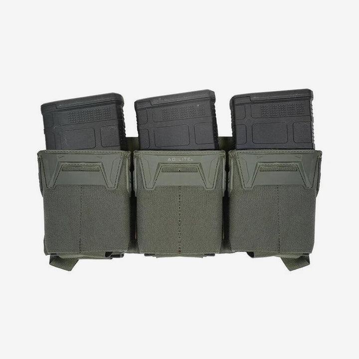 Agilite Pincer Placard .308 Triple Magazine Pouch - Weekend - Warrior.Shop