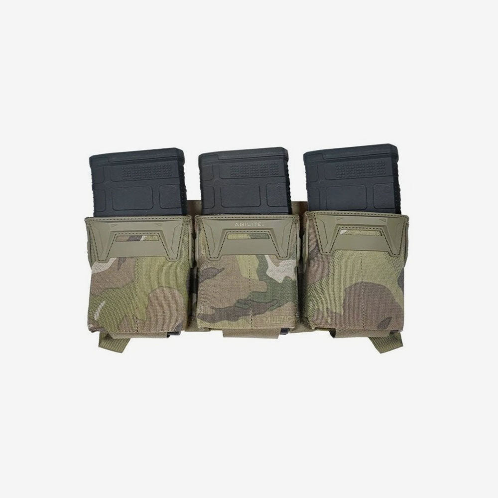 Agilite Pincer Placard .308 Triple Magazine Pouch - Weekend - Warrior.Shop