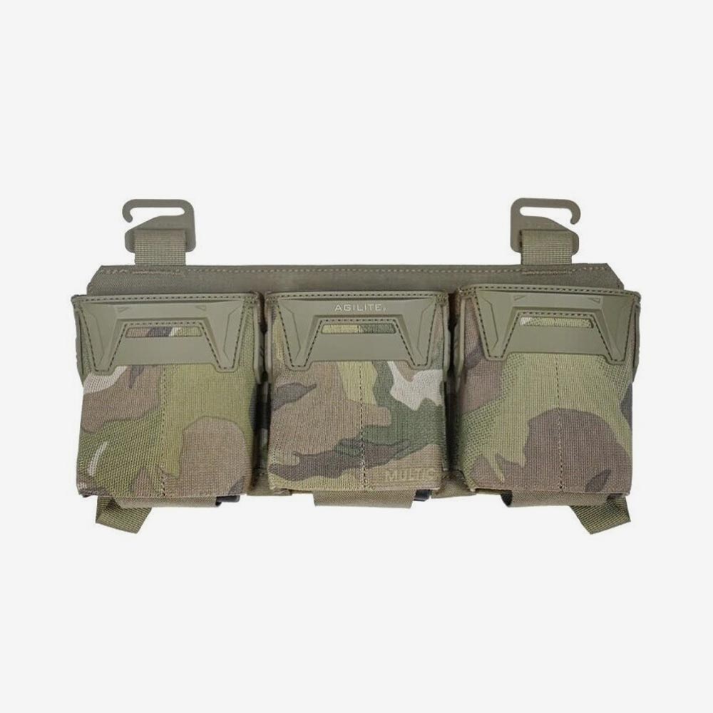 Agilite Pincer Placard .308 Triple Magazine Pouch - Weekend - Warrior.Shop