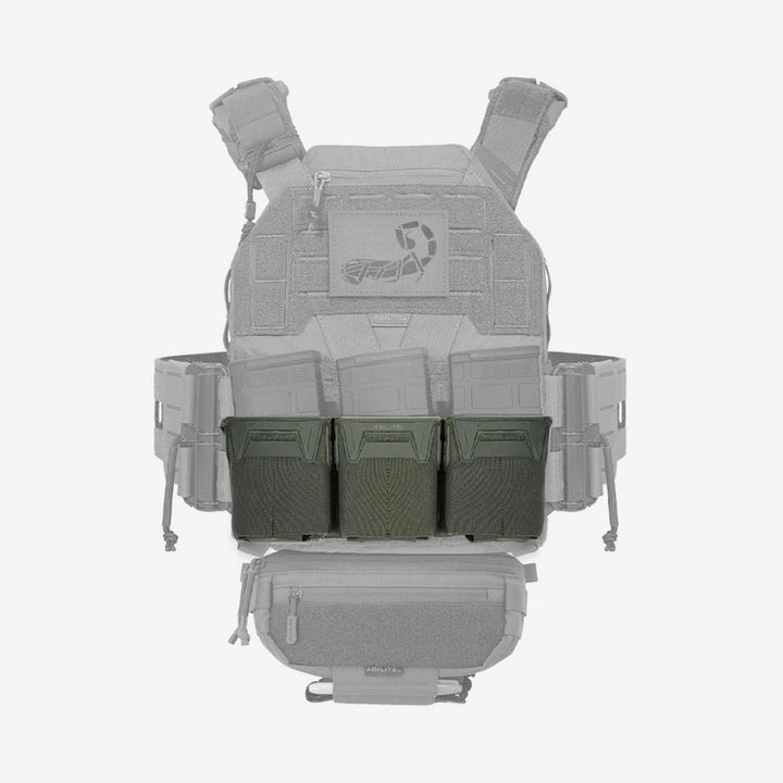 Agilite Pincer Placard .308 Triple Magazine Pouch - Weekend - Warrior.Shop
