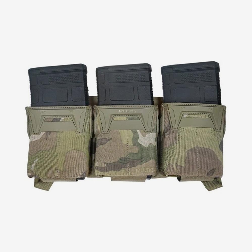 Agilite Pincer Placard .308 Triple Magazine Pouch - Weekend - Warrior.Shop