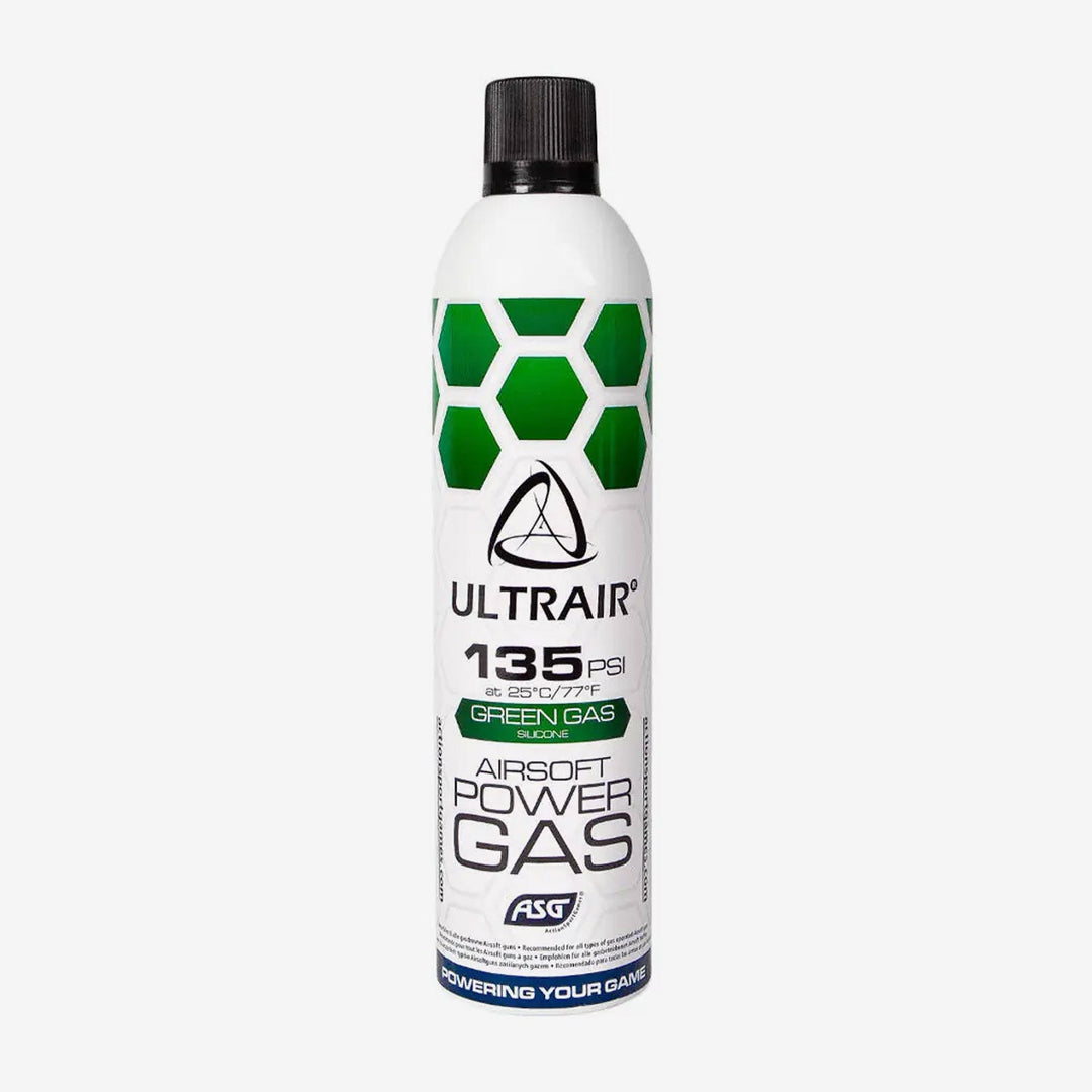 ASG Ultra Air Power Airsoftgas Green mit Silikonöl 135PSI 570 ML - Weekend-Warrior.Shop