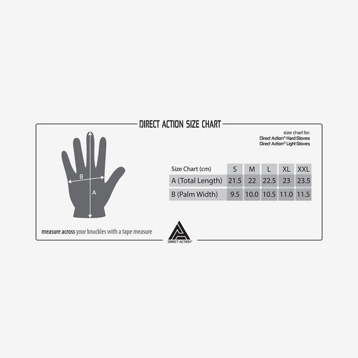 Direct Action Light Gloves Handschuhe Coyote - Weekend - Warrior.Shop
