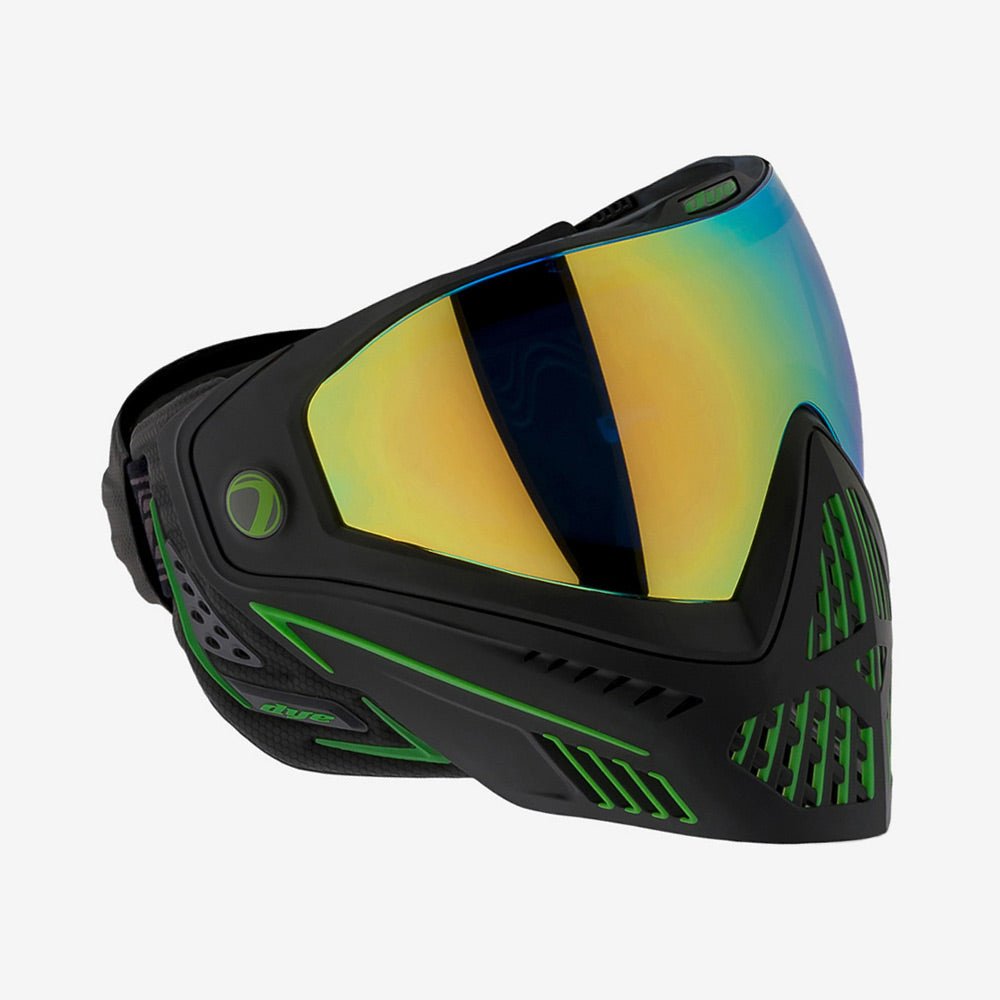 Dye I5 Thermal Maske Emerald black/lime B - Wahre - Weekend - Warrior.Shop
