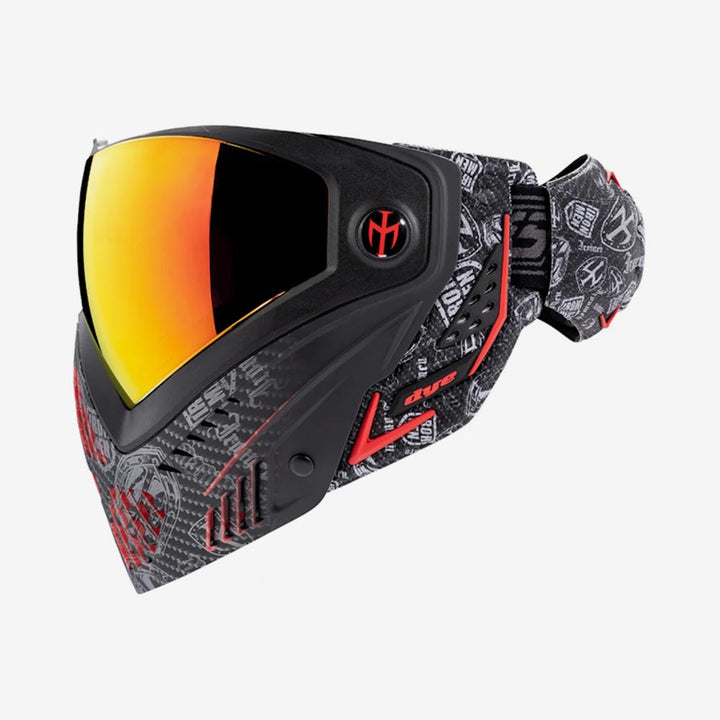 Dye I5 Thermal Maske IM Shields schwarz rot - Weekend - Warrior.Shop