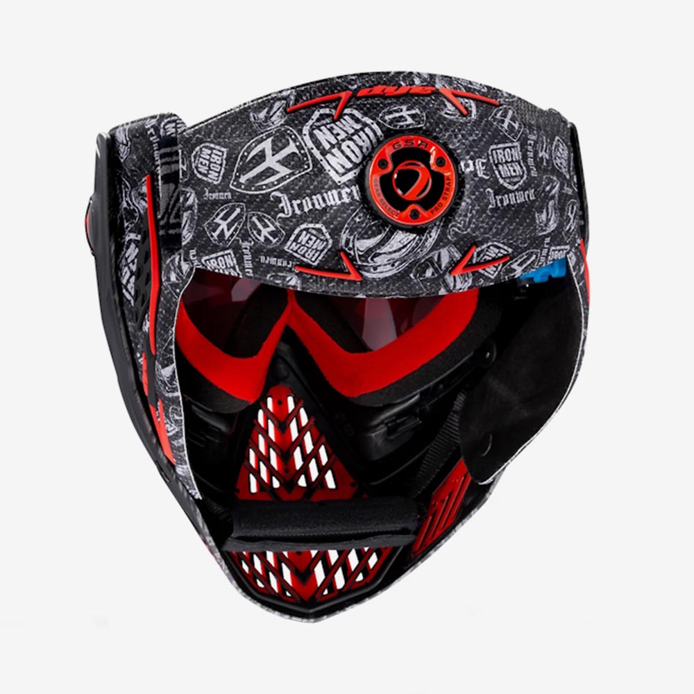 Dye I5 Thermal Maske IM Shields schwarz rot - Weekend - Warrior.Shop