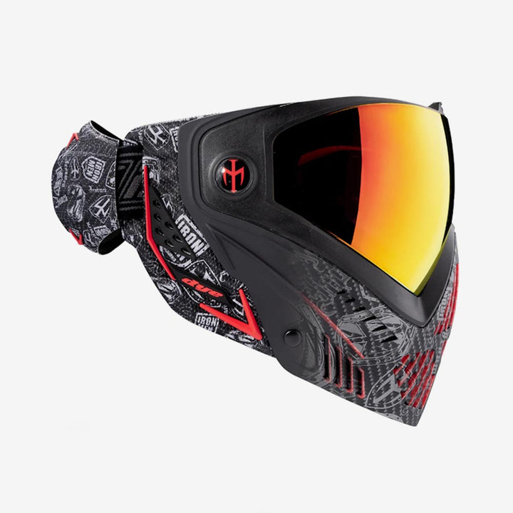 Dye I5 Thermal Maske IM Shields schwarz rot - Weekend - Warrior.Shop