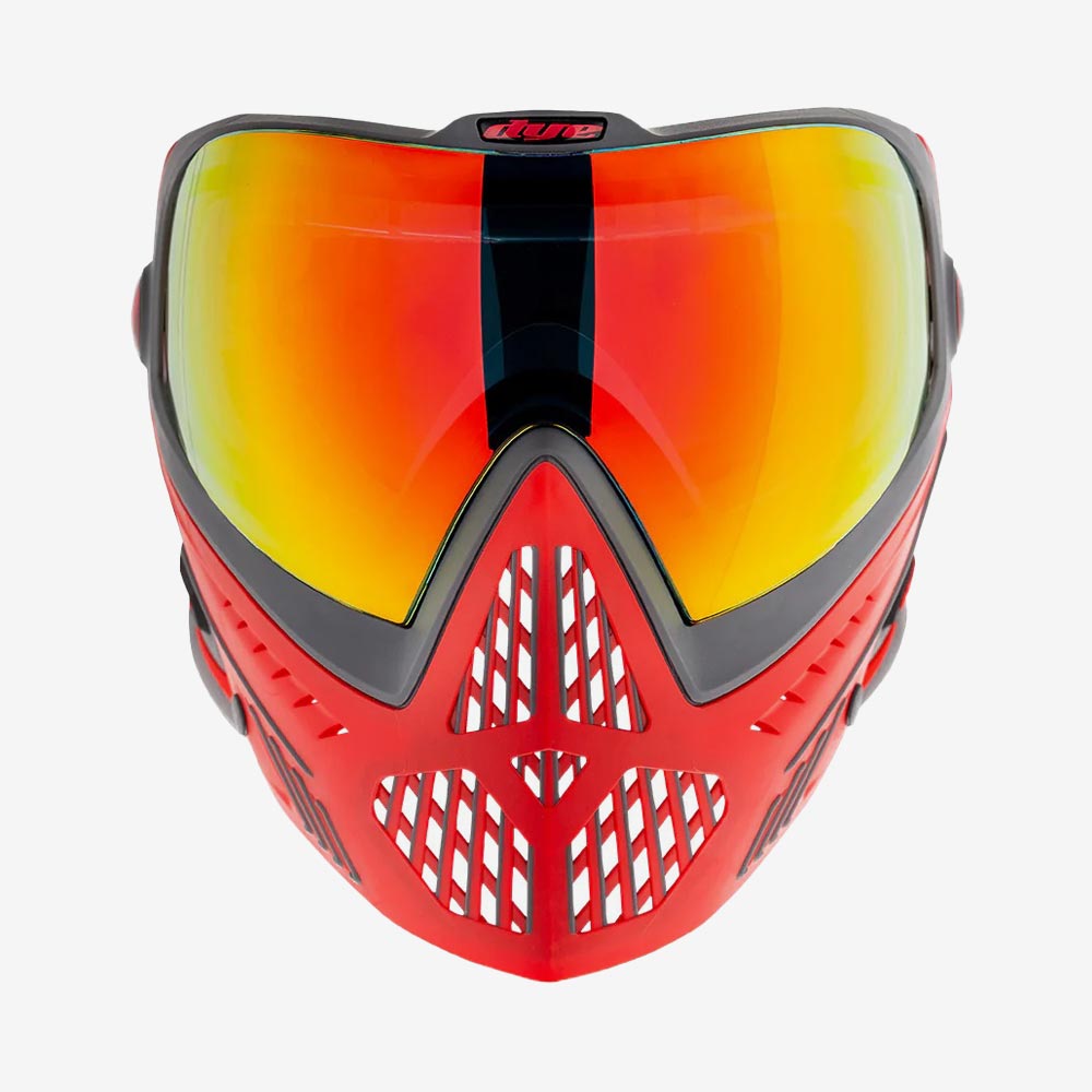 Dye I5 Thermal Maske Shadowfire Grey/Red - Weekend - Warrior.Shop