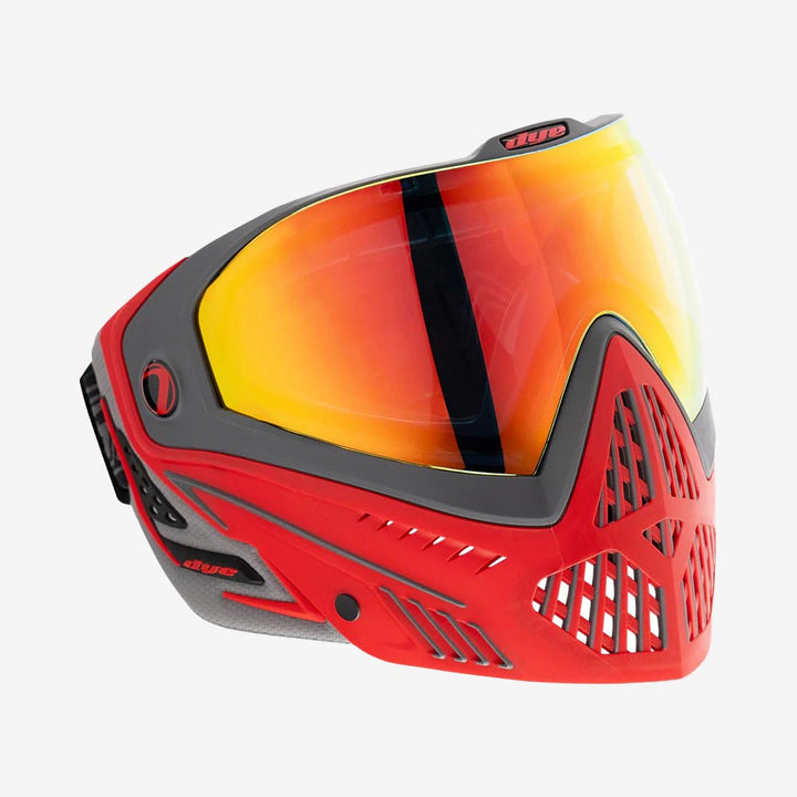 Dye I5 Thermal Maske Shadowfire Grey/Red - Weekend - Warrior.Shop