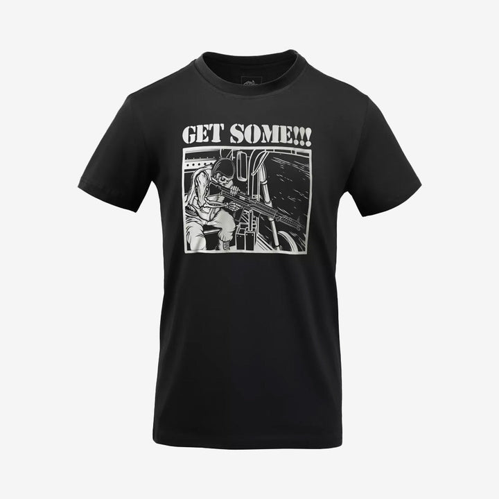 Helicon - Tex T-Shirt Get Some! Schwarz - Weekend - Warrior.Shop
