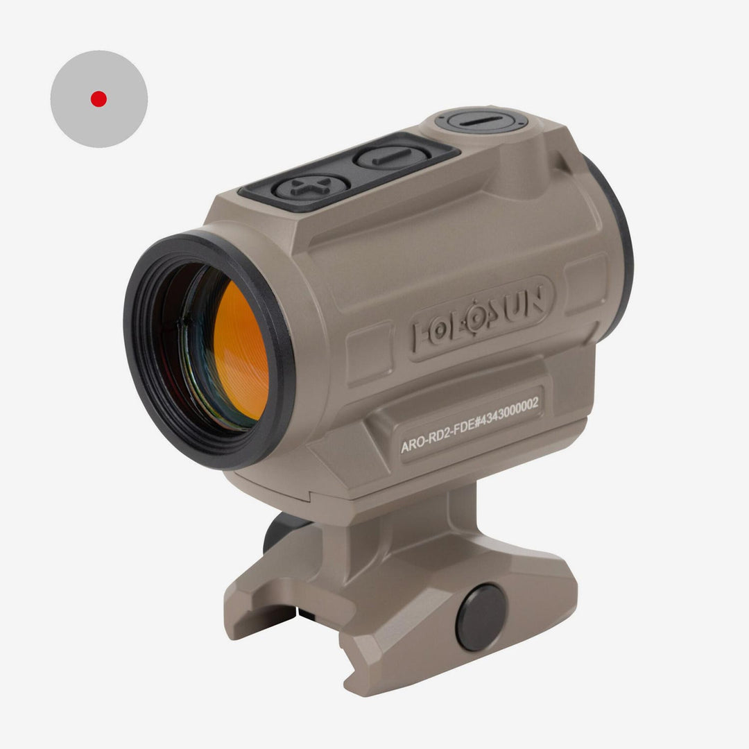 Holosun ARO - RD2 Microdot Rotpunktvisier FDE - Weekend - Warrior.Shop