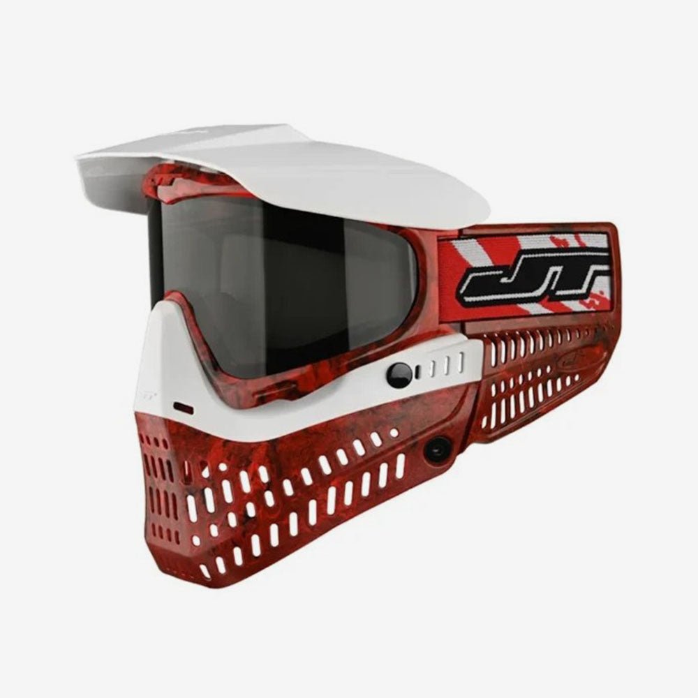 JT Spectra ProFlex Limeted Edition Thermal Maske Marble Red/White - Weekend - Warrior.Shop