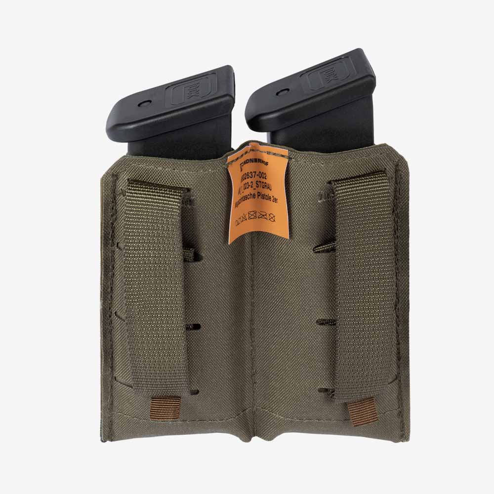 Lindnerhof Pistol Magazin Pouch Double MX023 - 2 - Weekend - Warrior.Shop