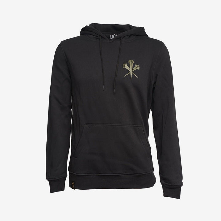 LMSGear Hoodie Logo Nails schwarz - Weekend - Warrior.Shop